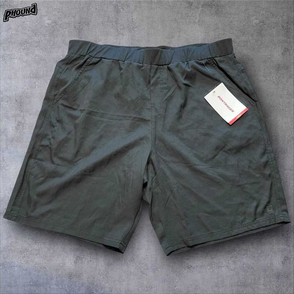 Bontrager Quantum Fitness Shorts Mens 2XL Black Loose Fit Athletic Cycling Gym